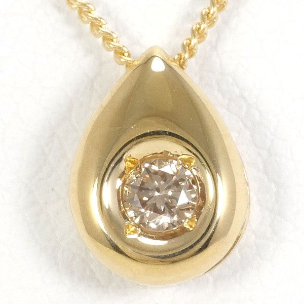 18K Yellow Gold Brown Diamond Necklace for Women - Elegant & Luxurious Jewelry Gift for Anniversary, Birthday & Special Occasions