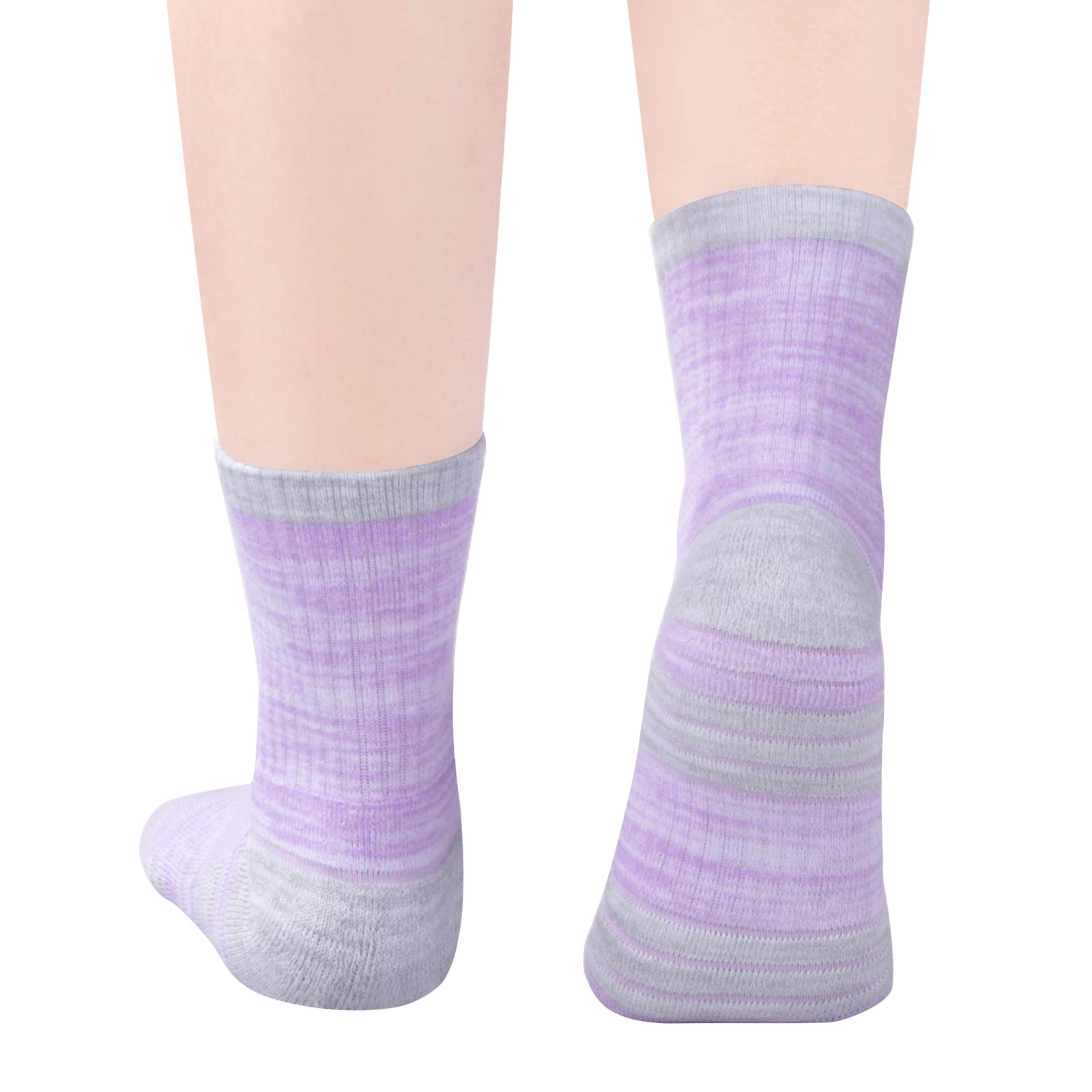 Women's Sweat-Wicking Anti-Odor Athletic Crew Socks for Gym & Everyday Wear