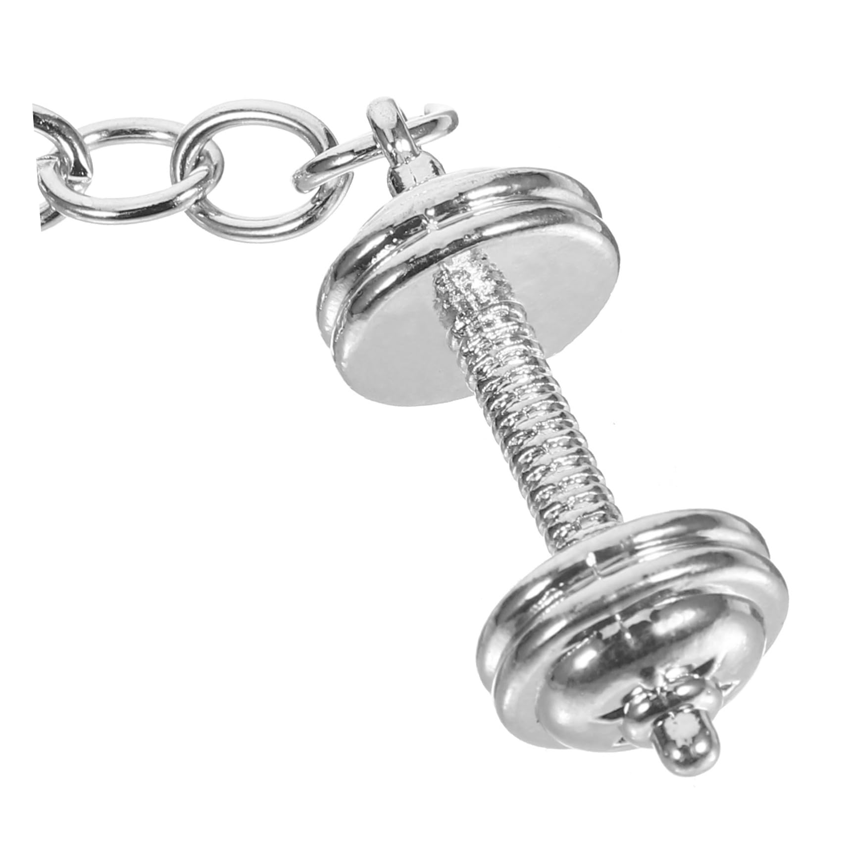 Portable Dumbbell Keychain - Gym & Fitness Keyring for Workout Enthusiasts - Bodybuilding Jewelry Gift for Men & Women - Perfect for Gym Bags, Keychains, and Fitness Motivation
