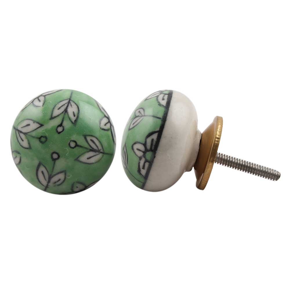 16 Pack Multicolor Floral Ceramic Drawer Knobs - Vintage Luxury Cabinet Hardware for Kitchen, Dresser & Furniture - Decorative Pulls for Home Renovation & DIY Projects