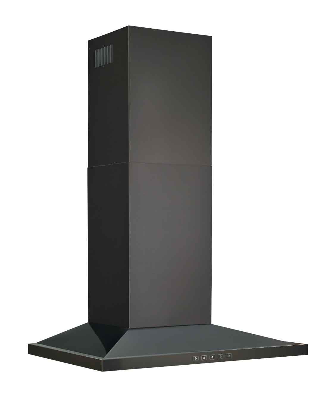 Broan BWS1304BLS 30-Inch Black Stainless Steel Range Hood with 450 CFM - Powerful Kitchen Ventilation for Smoke & Odor Removal - Perfect for Modern Home Cooking