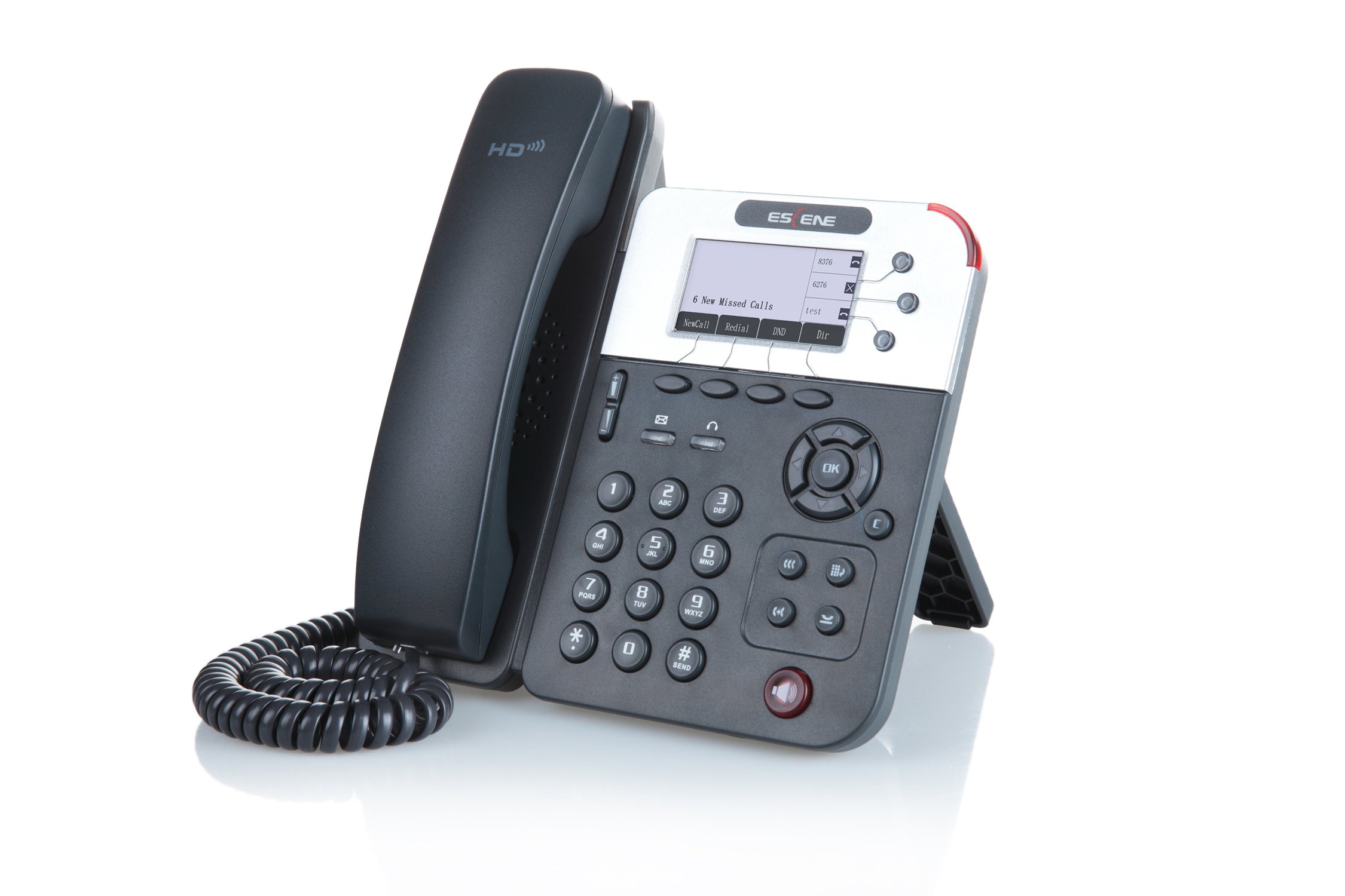 Nexhi 3-Line 13264 Graphic LCD Professional IP Phone for Office, Business VoIP Communication - High-Quality SIP Desk Phone with Caller ID, HD Voice, and Easy Setup