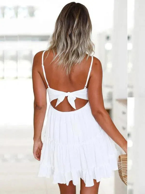 Stylish Sleeveless Mini Dress for Women - Summer Party, Beach, Date Night Outfit | Trendy & Comfortable Casual Wear
