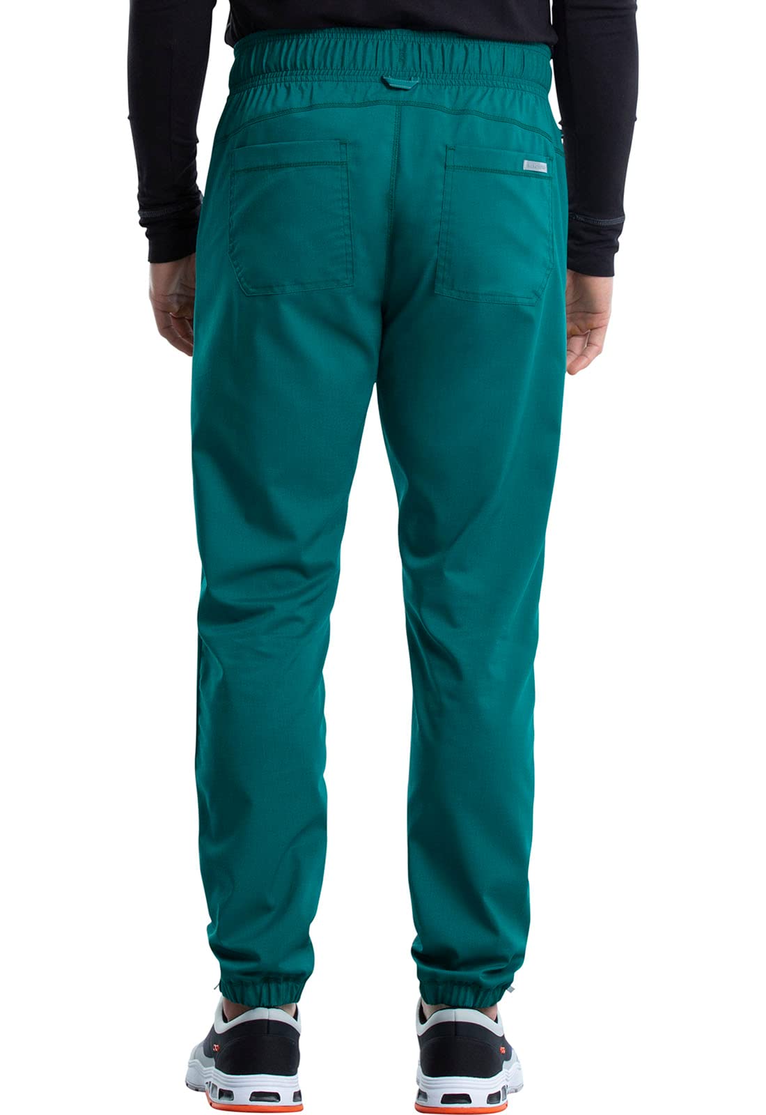 Men's Cherokee Scrubs Pants - Natural Rise Jogger with Zip Cargo Pocket WW012 | Comfortable Medical Workwear for Doctors, Nurses & Healthcare Professionals