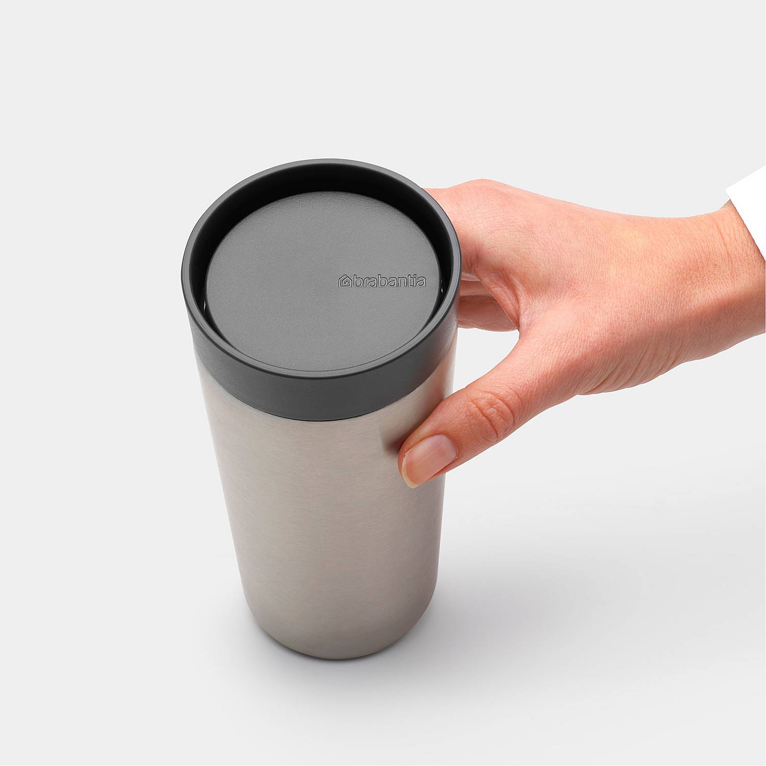 Insulated Stainless Steel Tumbler Cup 12oz (0.36L) - Dark Grey for Hot & Cold Drinks - Perfect for Coffee, Tea, Smoothies & Outdoor Activities
