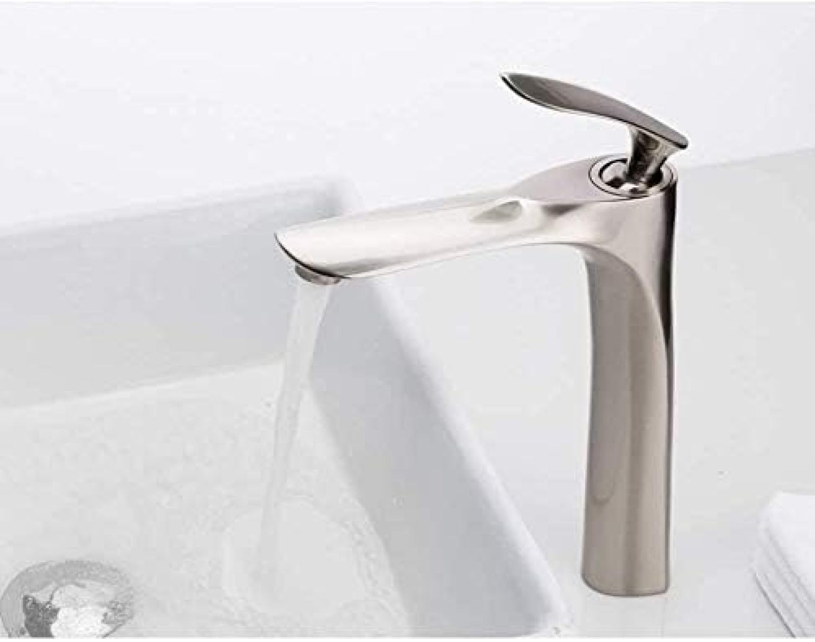 CRJUS Premium Brass Kitchen Faucet Mixer Tap & Bathroom Basin Faucet - Deck Mounted Water-Saving Design for Modern Homes | Perfect for Kitchen Sink & Bathroom Vanity Upgrades