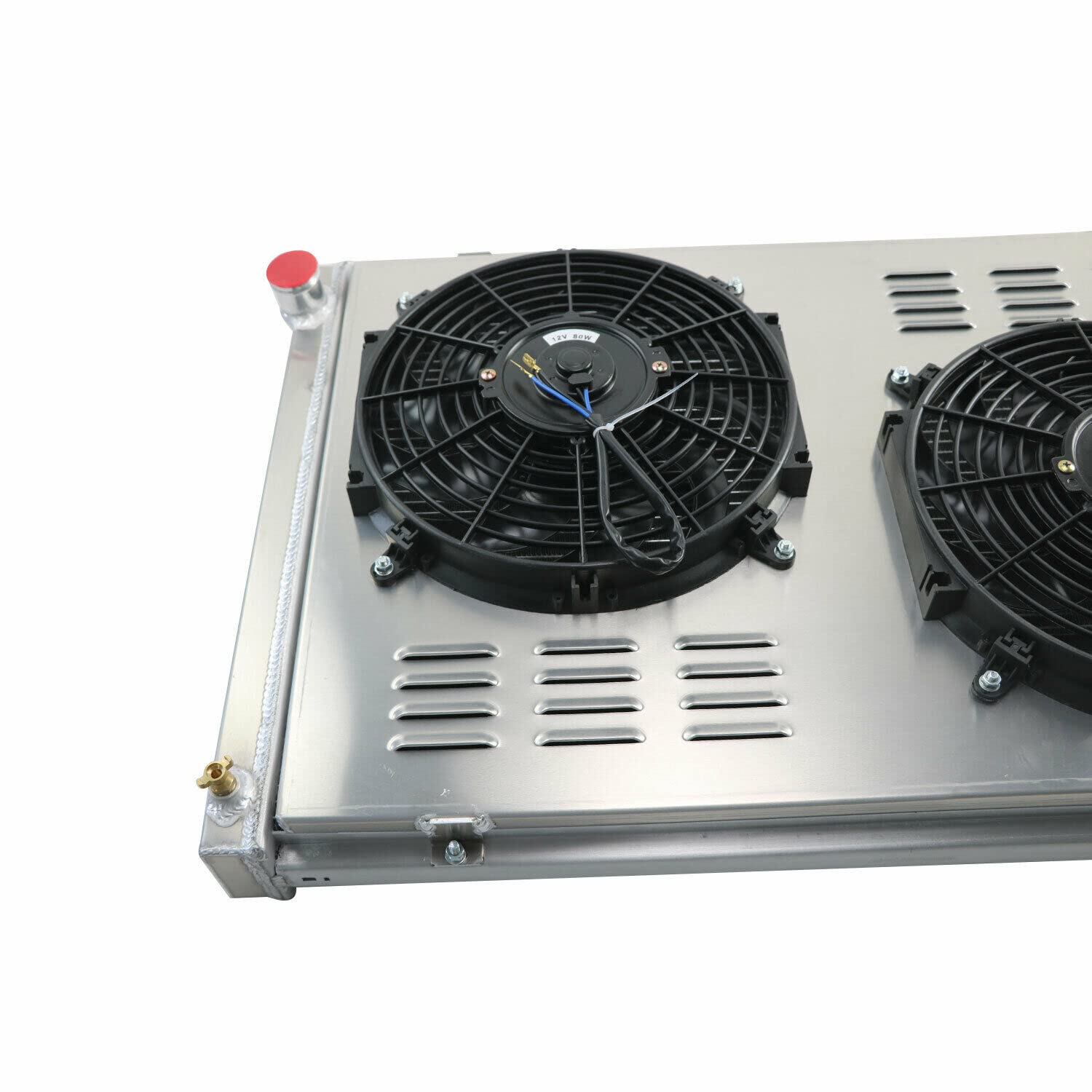 Primecooling 56MM 3 Row Aluminum Radiator with 2X12