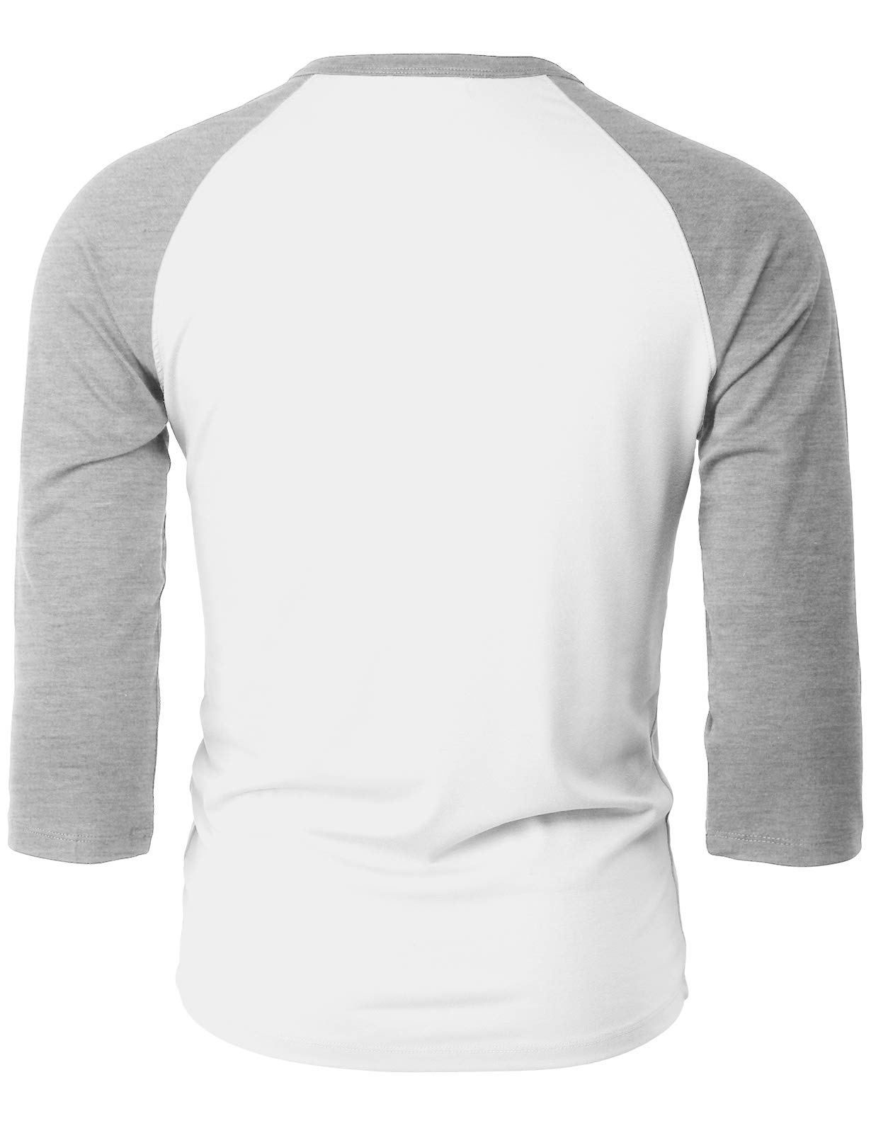 Men's Casual Slim Fit Henley T-Shirts | Raglan Long & 3/4 Sleeve Baseball Jersey Shirts for Everyday Wear & Athletic Activities