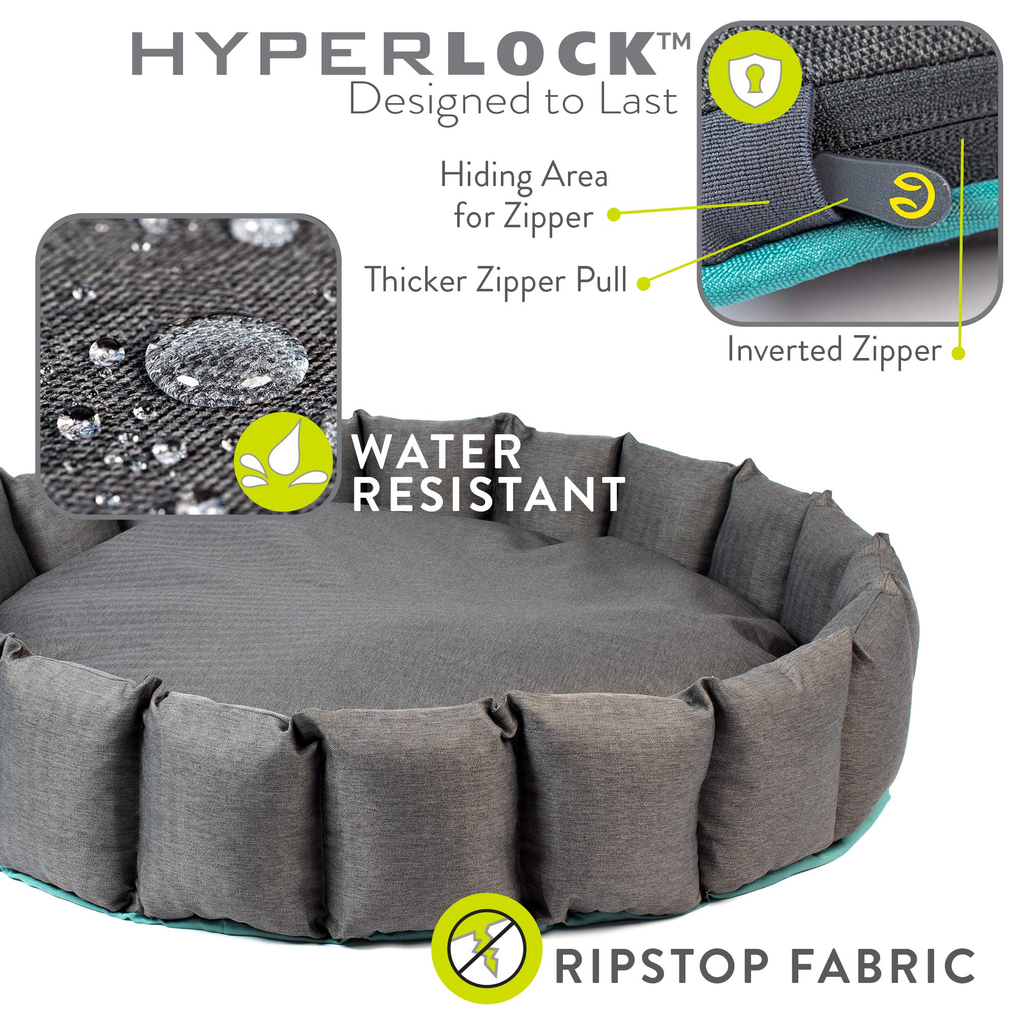 Hyper Pet's Deep Sleep Deluxe Durable Dog Bed – XXL 48