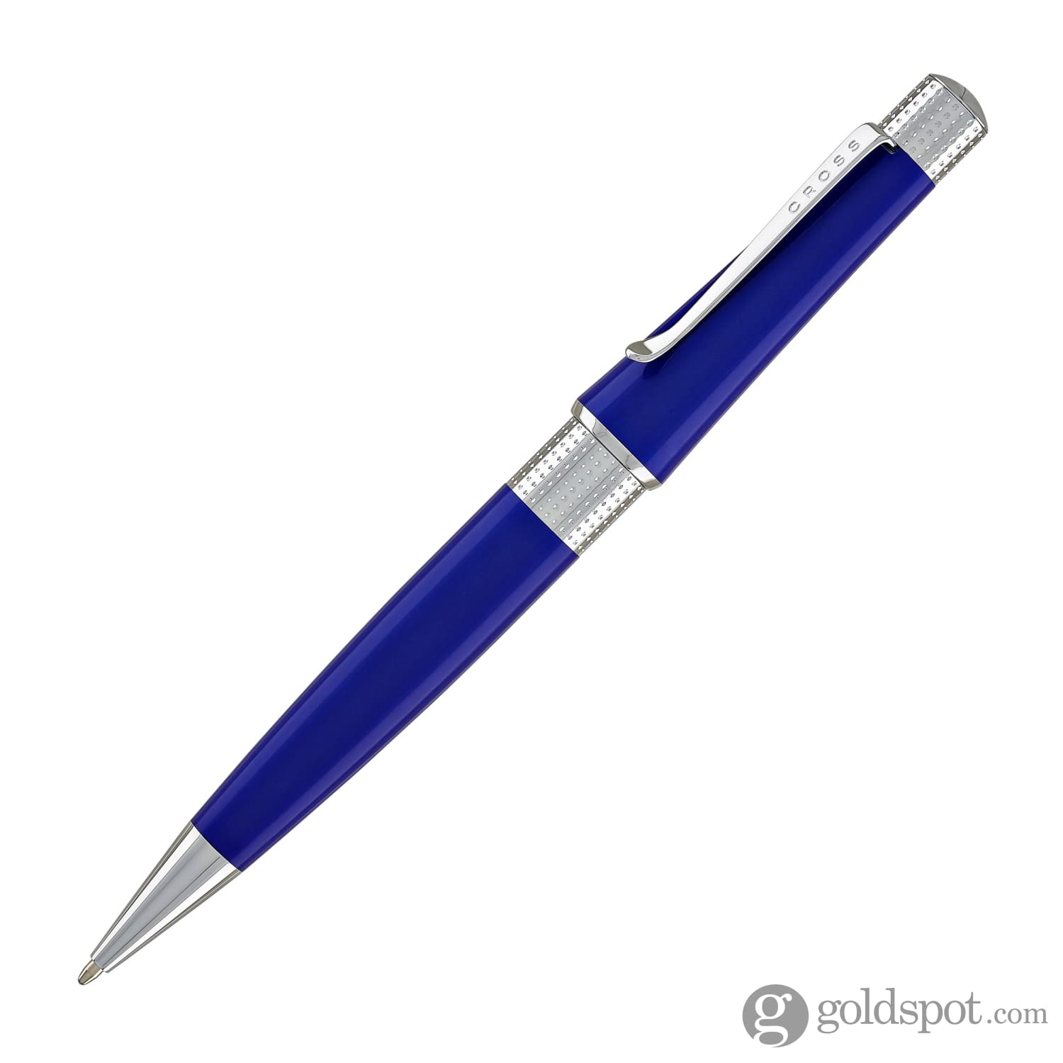 Premium Cross Beverly Ballpoint Pen - Dark Blue Ink, Smooth Writing, Elegant Design for Office, School & Gift Giving