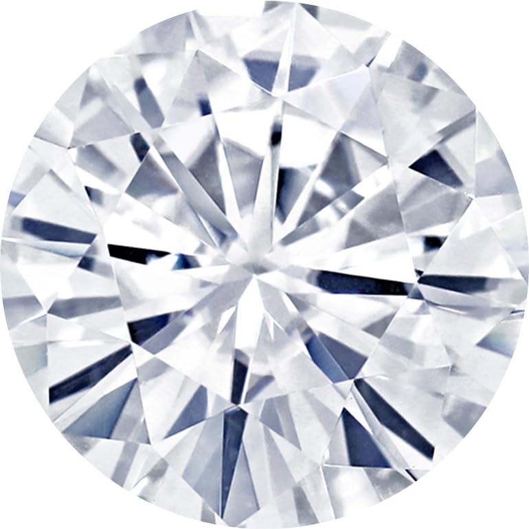 White Moissanite