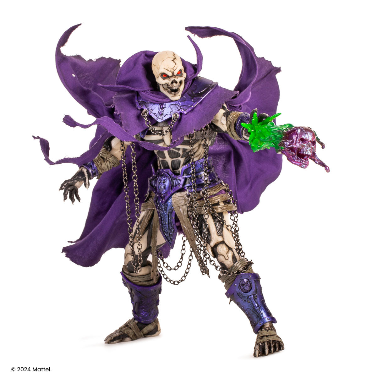 Masters of the Universe Scare Glow Deluxe 1/6 Scale Action Figure - Timed Edition Collectible for Display & Role Play | Perfect for Fans, Collectors, and Home Decor