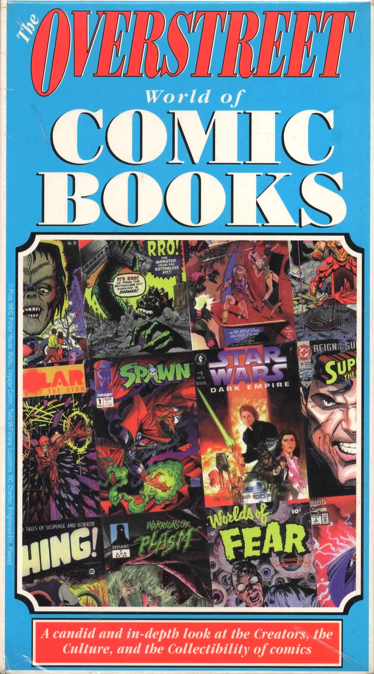 Overstreet World of Comic Books VHS - Rare Collectible Comic Book Guide Video for Comic Enthusiasts & Collectors - Perfect for Comic Conventions, Fan Collections & Pop Culture Research