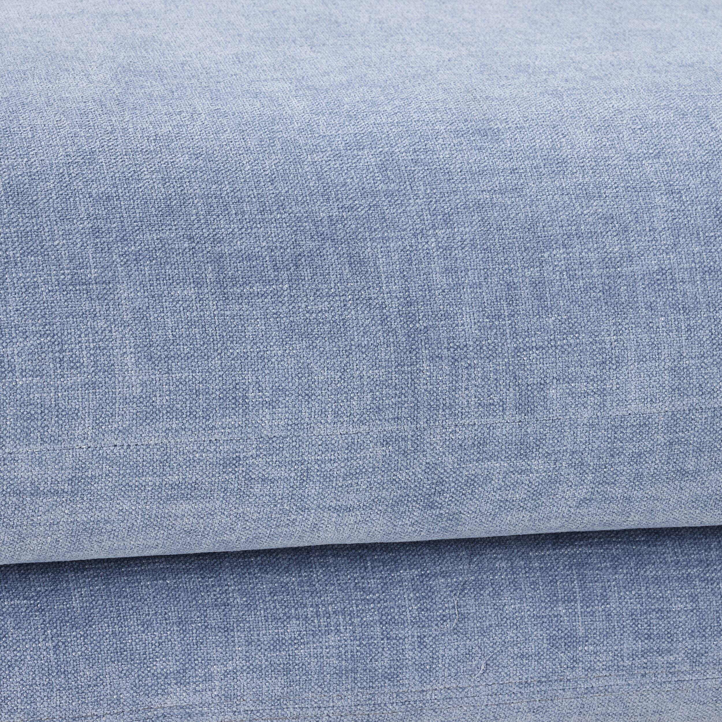 Comfortable Austin 3-Seater Sofa in Serene Morning Sky Blue - Perfect for Living Rooms, Lounges & Small Spaces