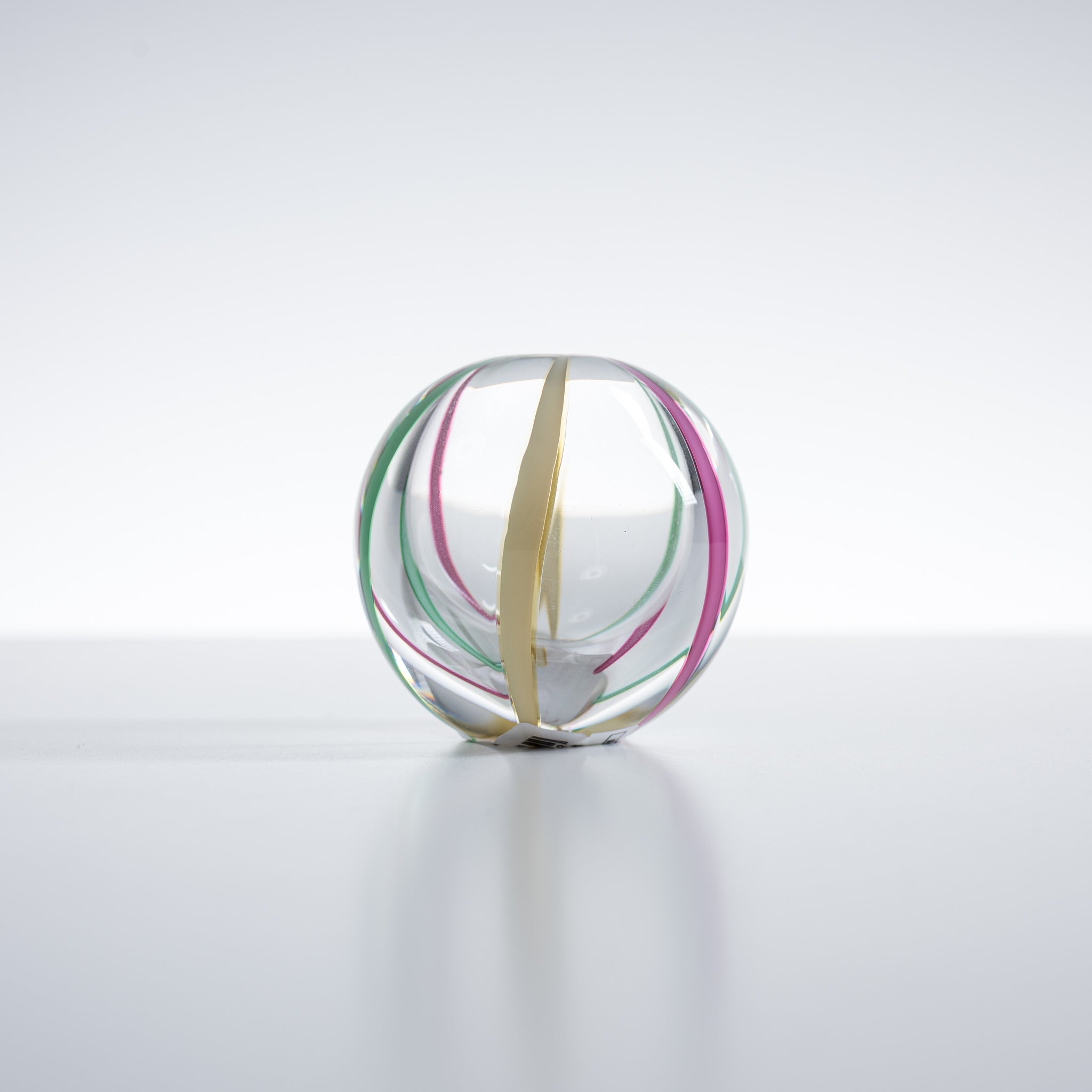 Palm-Sized Glass Bud Vase - Yayoi Style Mini Flower Vase for Single Stem Flowers | Perfect for Home Decor, Wedding Centerpieces & Tabletop Arrangements