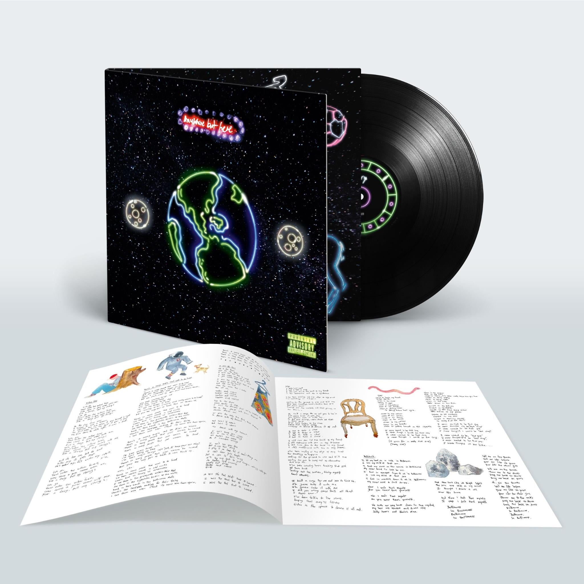 Anywhere But Here Vinyl Record - Limited Edition LP for Music Collectors & Audiophiles - Perfect for Home Listening, Gifts & Vinyl Collections