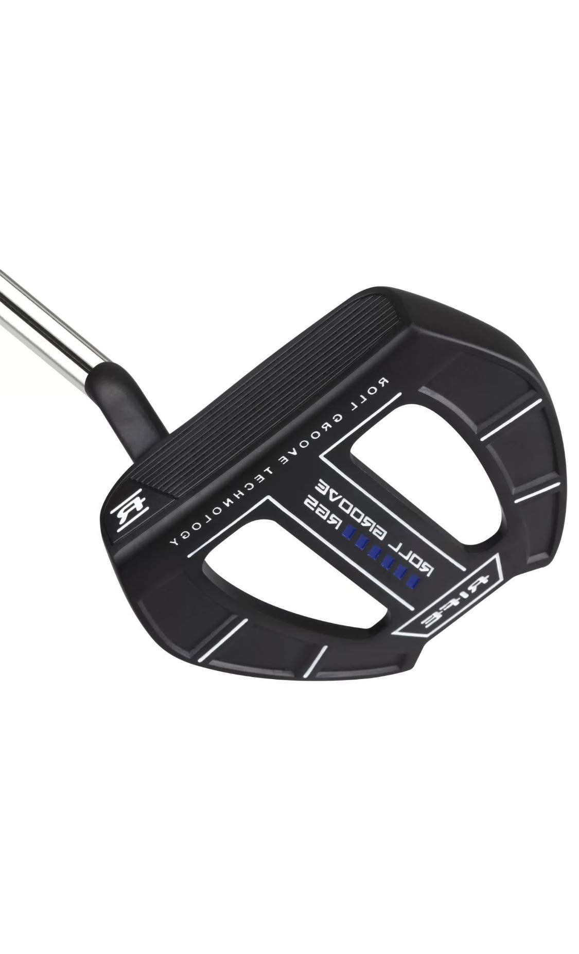 Left Handed Rife Golf Roll Groove Technology RG5 Full Mallet Putter - Precision Milled Face for Perfect Weight Balance | Ideal for Putting Alignment & Short Game Practice on Greens
