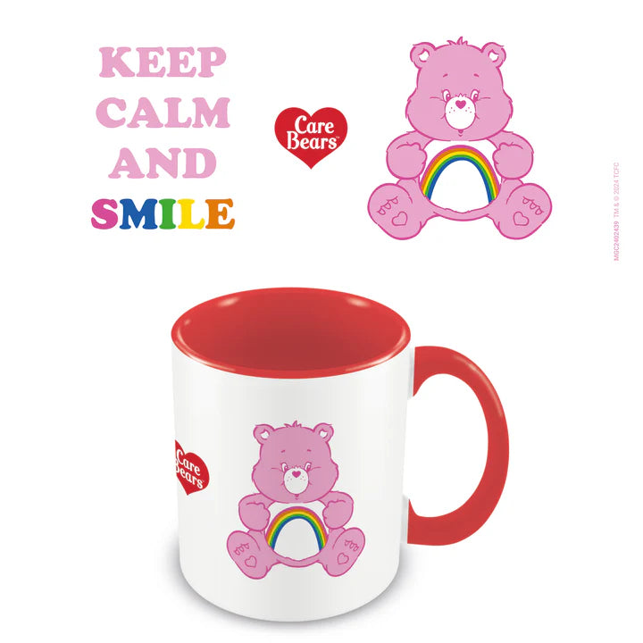 Cheer Bear Inner Mug - Colorful Care Bears Themed Coffee Cup for Kids & Adults - Perfect for Hot Drinks, Gifts, and Collectibles