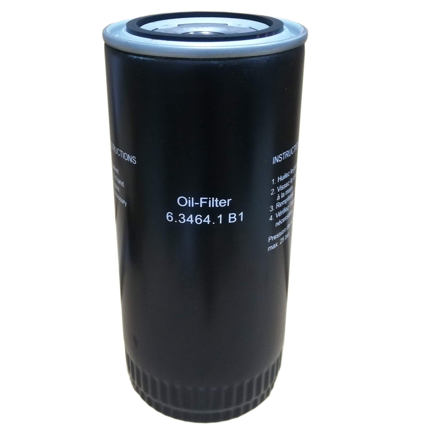 6.3464.1 Oil Filter Replacement for Air Compressor - Compatible with 6.3464.1B1 Model - High Efficiency Air Compressor Filter for Industrial & Workshop Use
