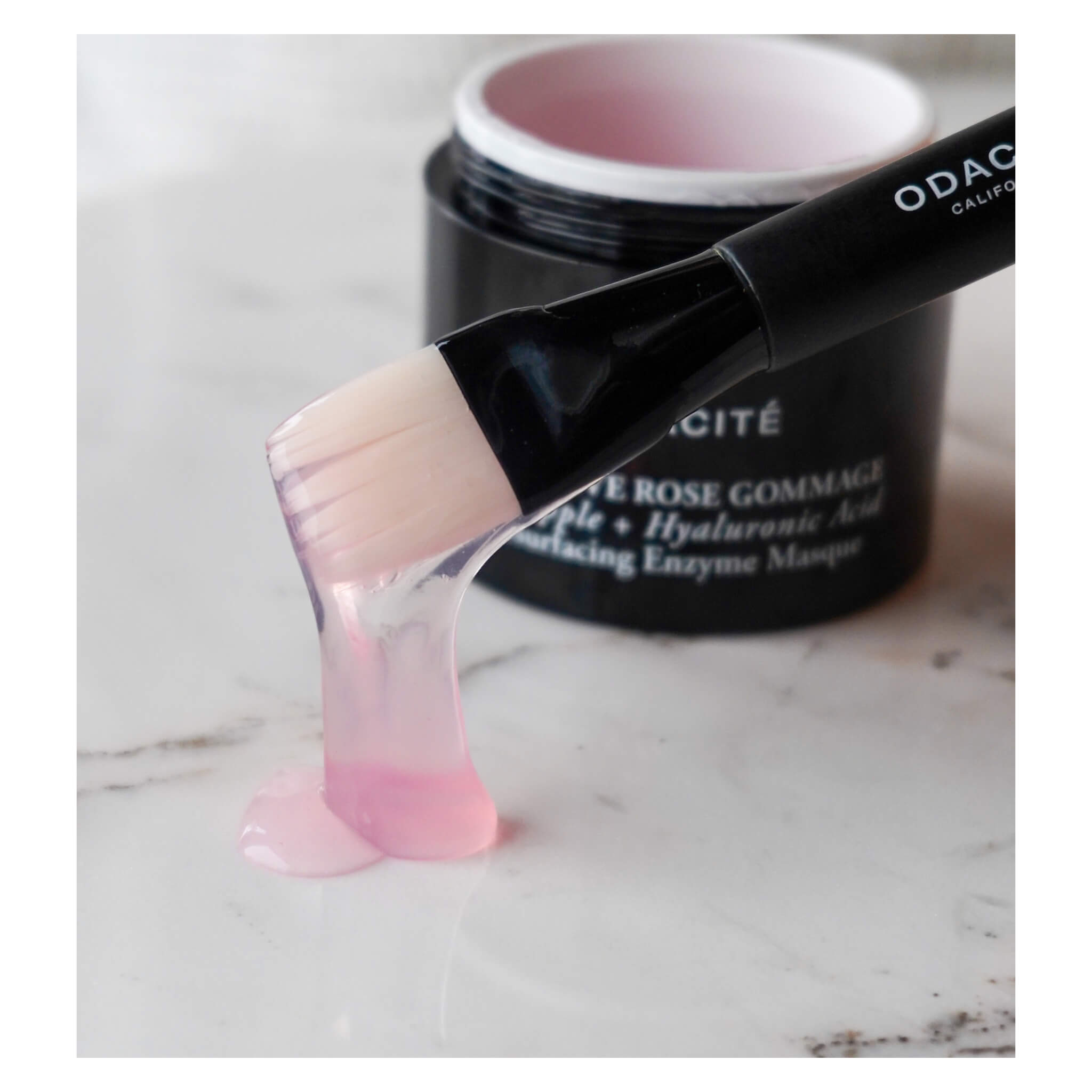 Bioactive Rose Gommage Exfoliating Scrub - Natural Facial Cleanser for Glowing Skin | Perfect for Daily Skincare Routine & Spa Treatments