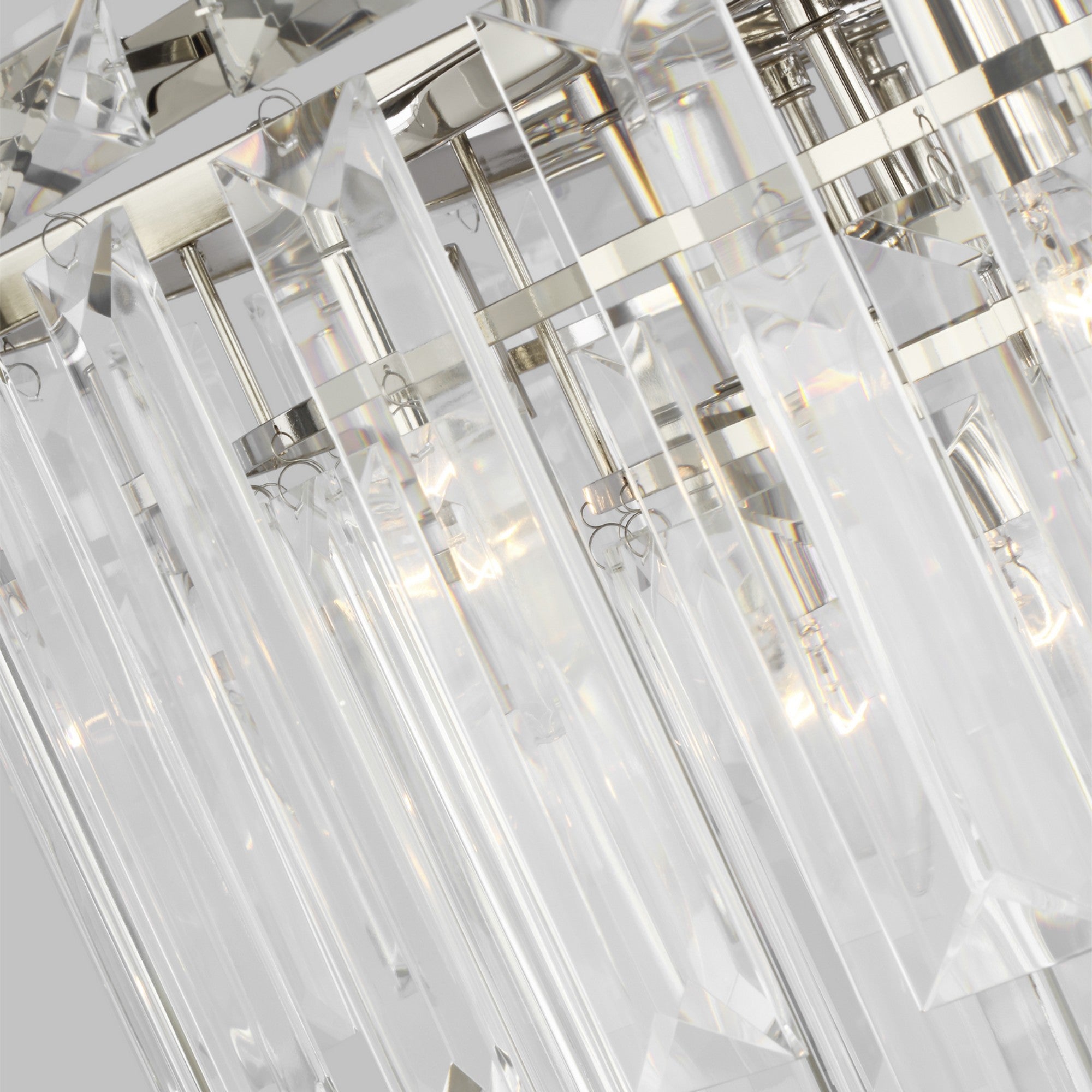 Arden 33-Inch 16-Light Modern Chandelier in Brushed Nickel Finish - Perfect for Dining Room, Bedroom or Foyer Lighting