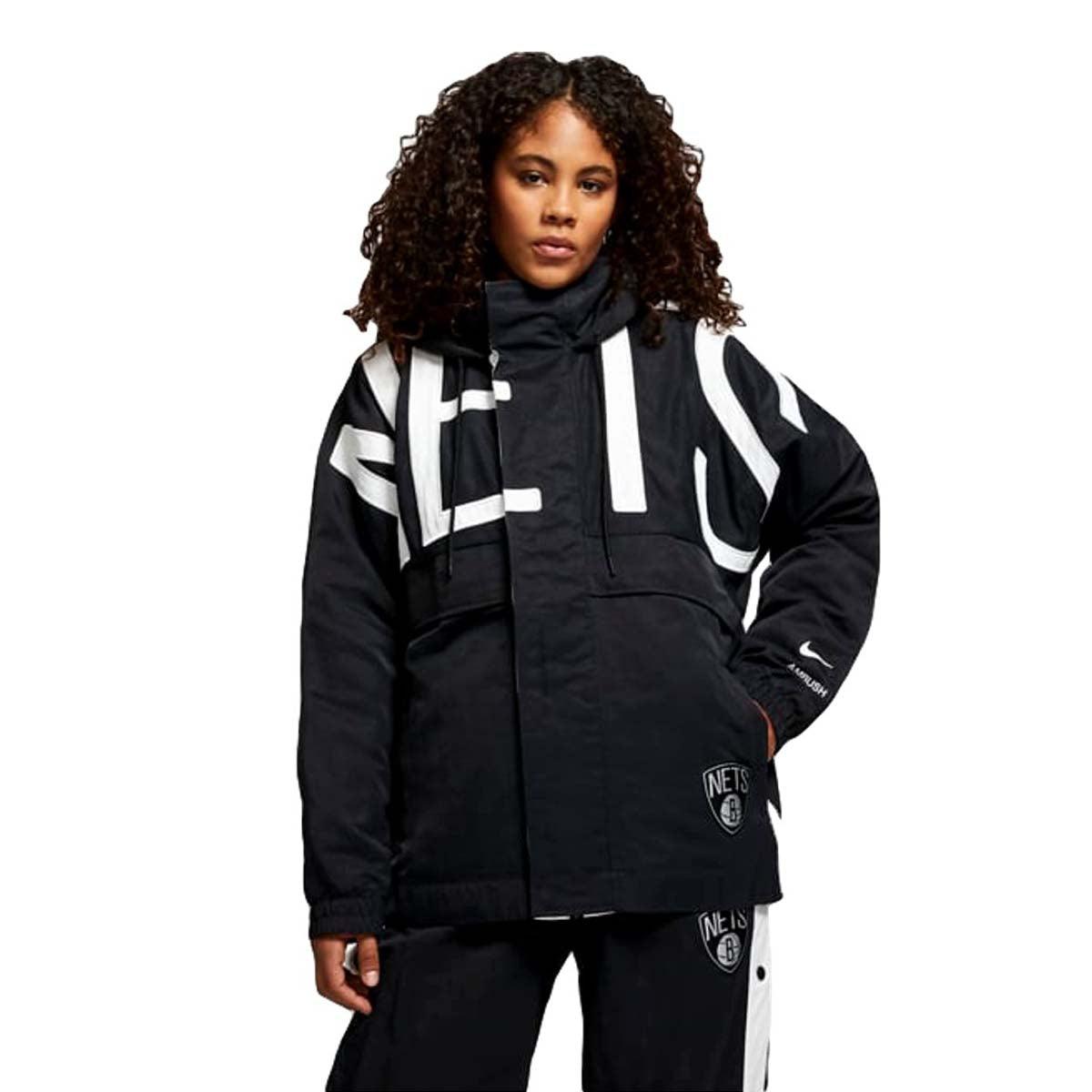 AMBUSH x NBA Brooklyn Nets Varsity Jacket - Men's Fashion Streetwear for Basketball Games & Urban Style