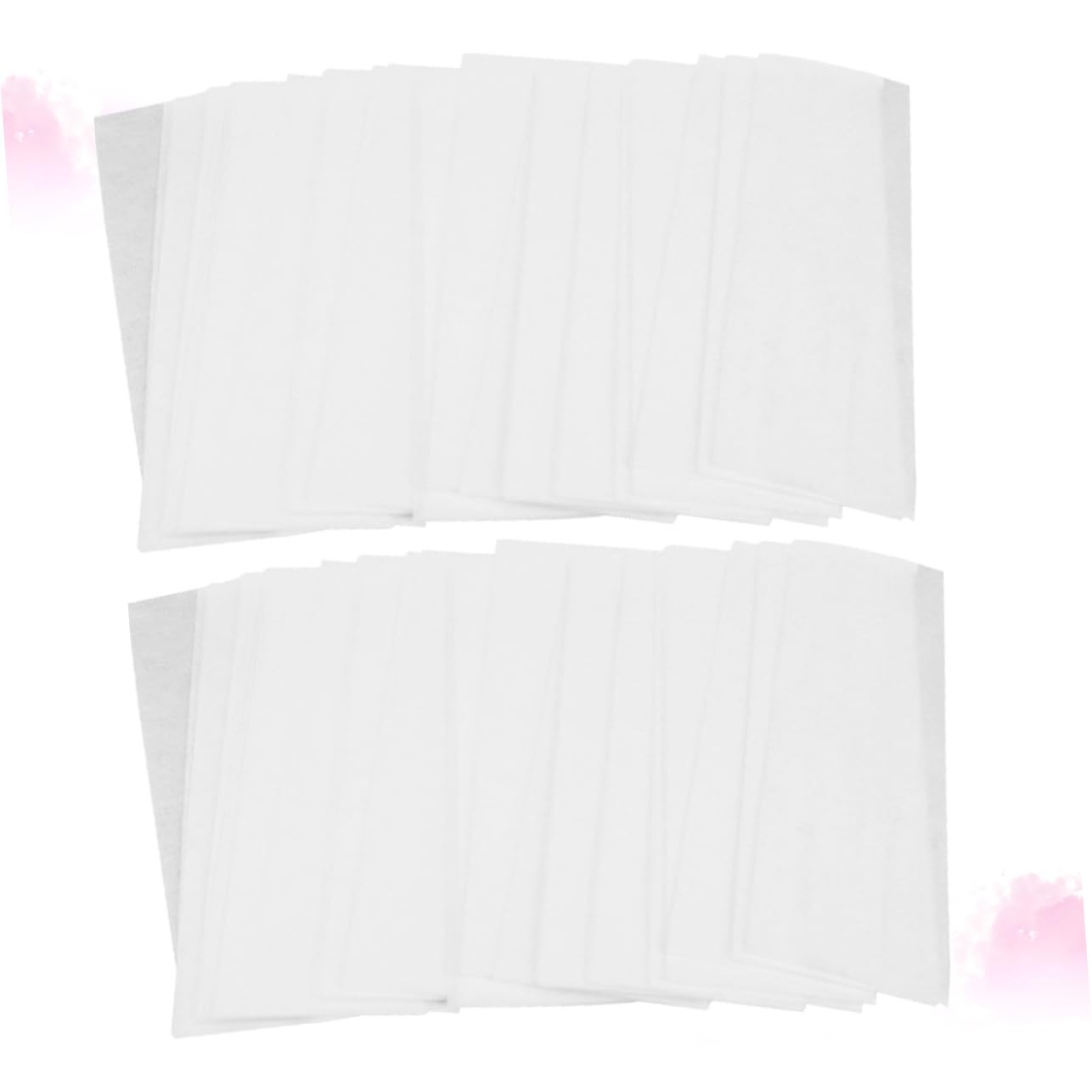 IPetboom Thick Nonwoven Hair Removal Strips - 80 Sheets per Bag, 2 Bags Included | Facial & Body Hair Remover for Women | Soft, Flexible Depilatory Wax Strips | Perfect for Smooth Skin at Home, Salon, or Travel