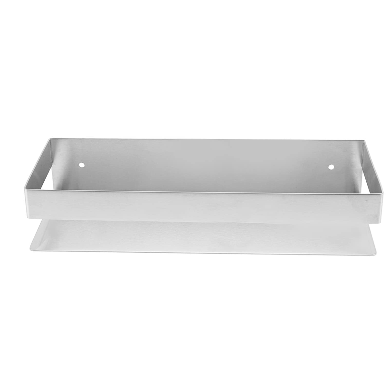 Stainless Steel Wall Mounted Shower Shelf - 30cm Rustproof Bathroom Storage Organizer for Shampoo, Soap & Towels | Space-Saving Floating Shelves for Bathroom & Kitchen