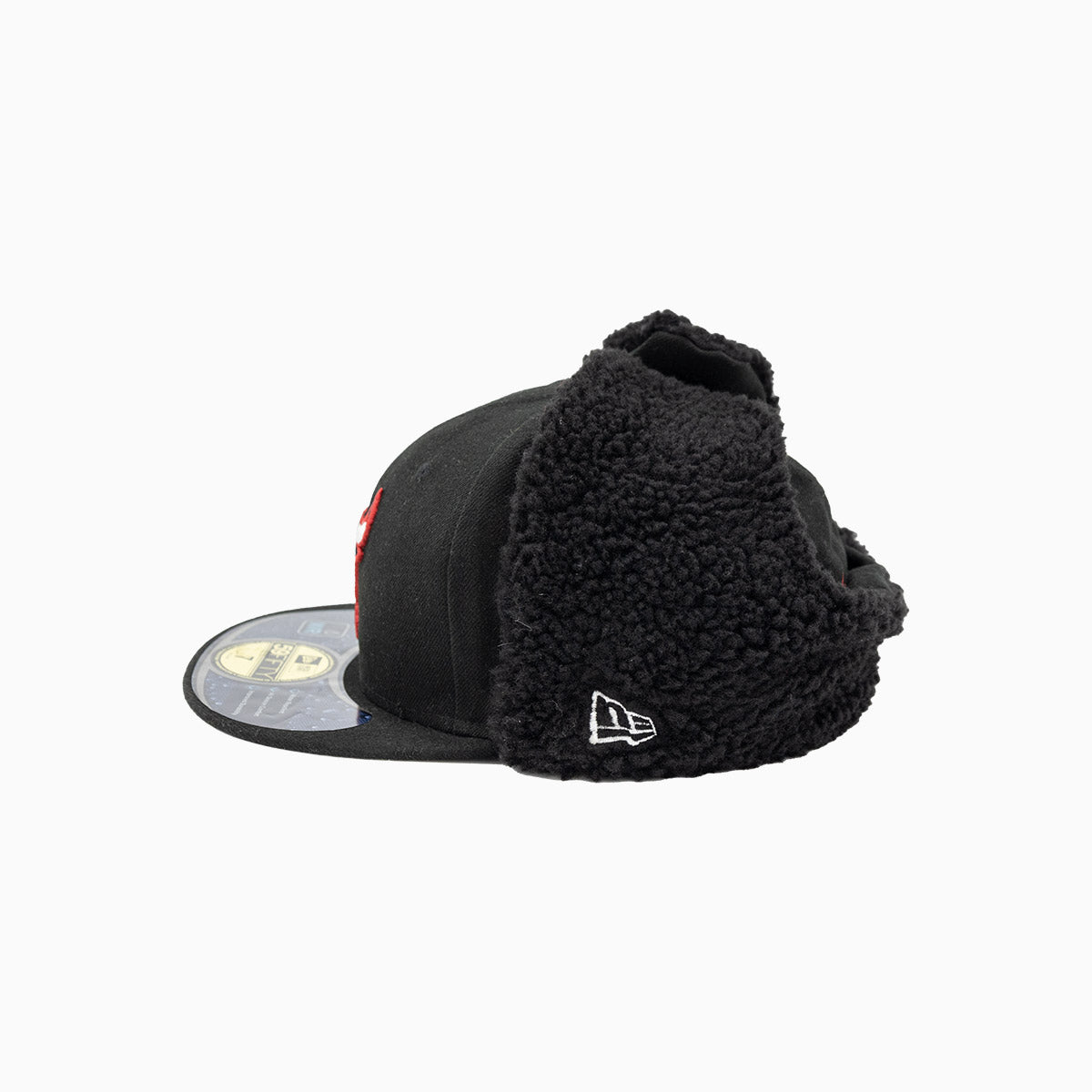 Chicago Bulls NBA Official 59FIFTY Fitted Hat for Men - Adjustable Dog Ear Design for Basketball Fans & Streetwear Style
