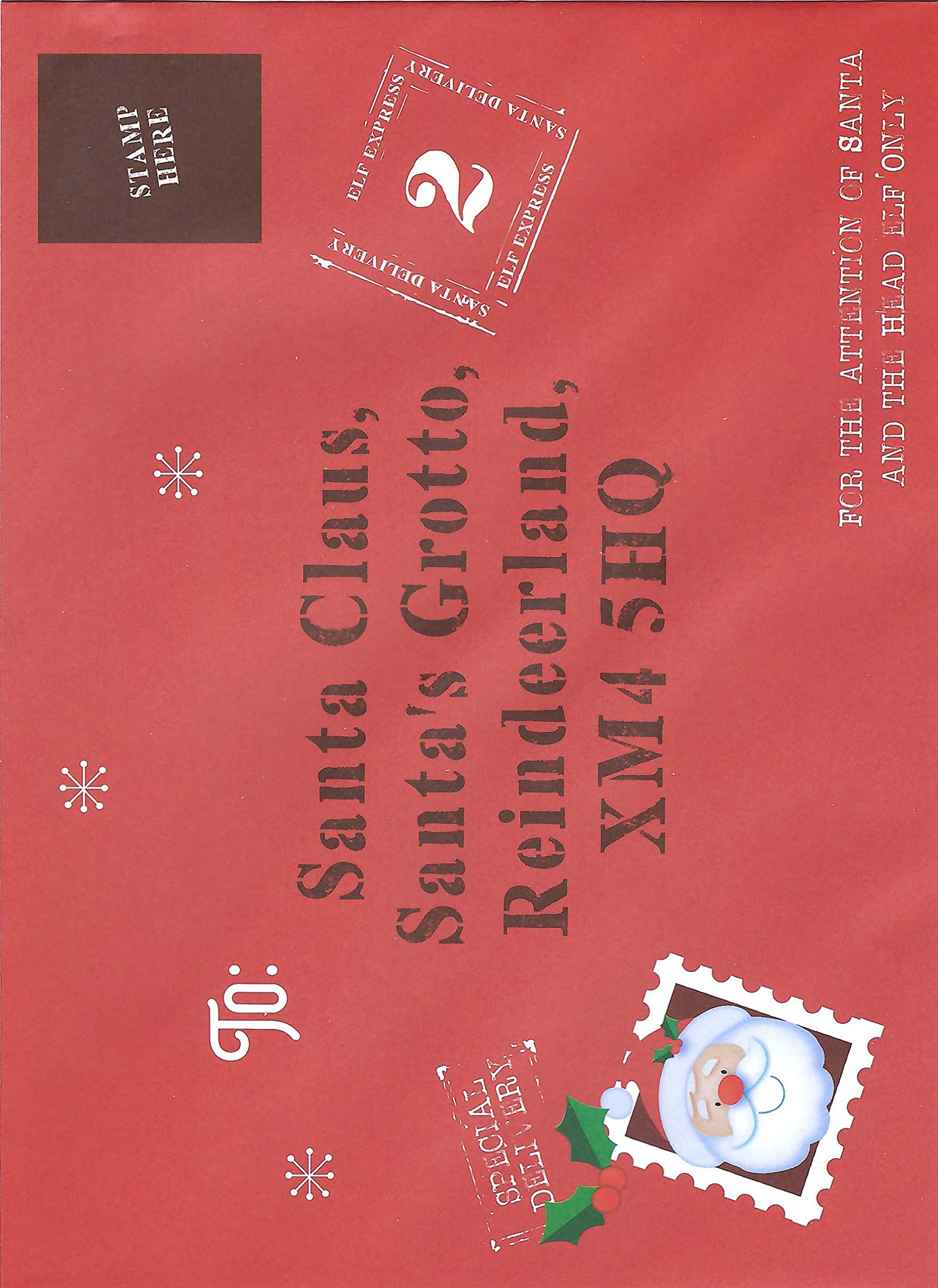 Kids' Letter to Santa Kit with Fun Stickers - Perfect for Christmas Activities & Holiday Family Bonding