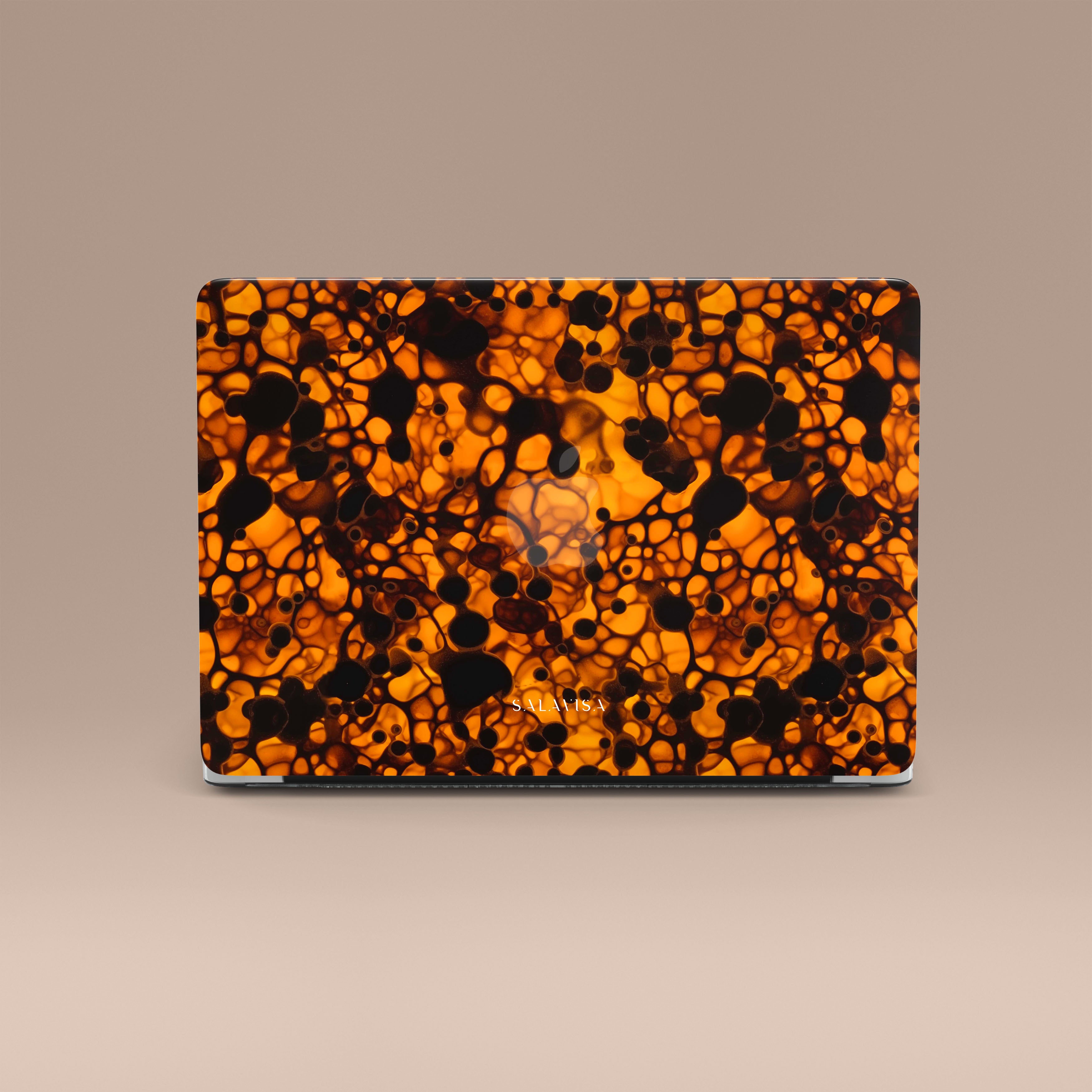 Premium Dark Amber MacBook Case - Slim Protective Cover for MacBook Air & Pro - Durable Scratch-Resistant Shell for 13