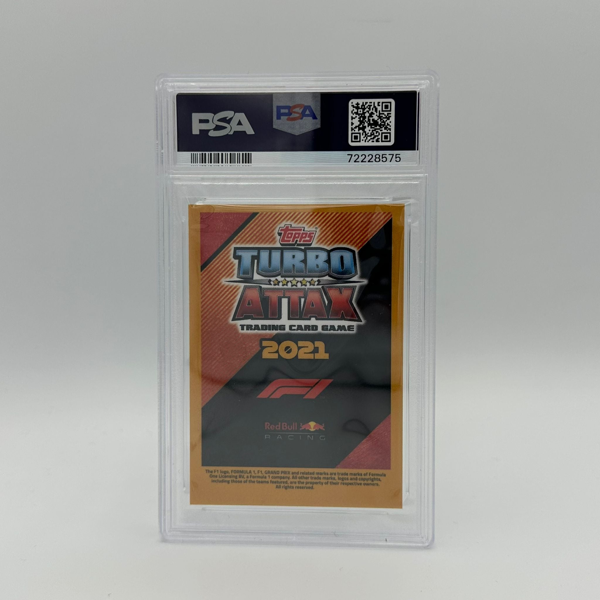PSA 9 Graded Max Verstappen 2022 Fire Racing Cards Limited Edition /250 - Perfect for F1 Collectors, Sports Memorabilia Displays & Racing Fans Gifts