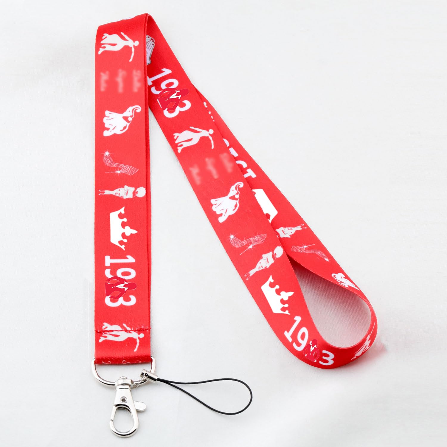 WSNANG Elegant Women's Lanyard ID Badge Holder - Greek Sorority Sisterhood Gift for College, Work & Events | Perfect for Campus Life, Office Security & Sorority Functions