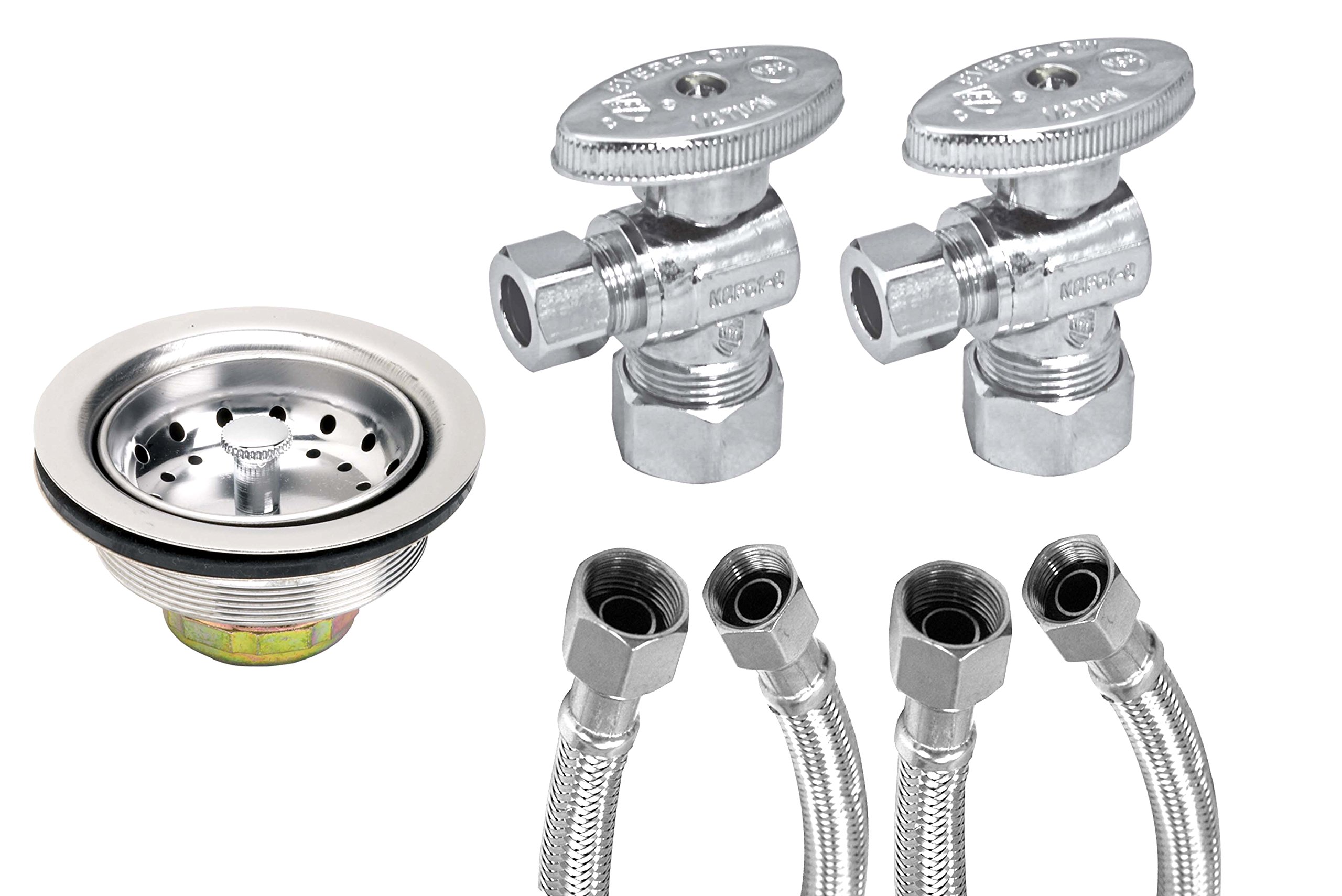 Lead-Free Kitchen Faucet Installation Kit with 20