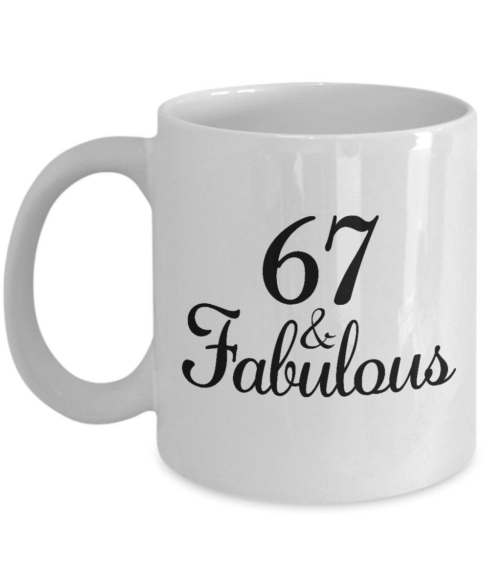 67th Birthday Gifts for Women - Funny 1951 Themed Coffee Mug - Perfect Gift for 67 Year Old Mom, Mother or Aunt - Great for Coffee, Tea & Celebrations