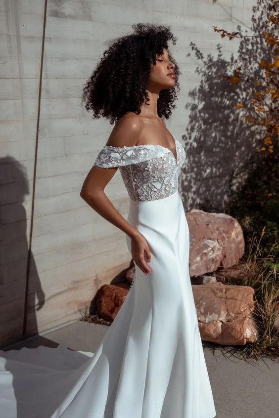 Jenny Yoo Angelica Gown - Elegant Wedding Dress for Brides | Perfect for Church Ceremonies & Formal Events