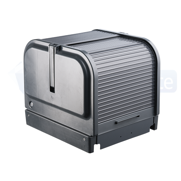 Oates Platinum Janitor Cart MKII - Heavy Duty Cleaning Cart with 3 Shelves & Utility Hooks for Commercial & Industrial Use - Perfect for Schools, Hospitals, and Office Cleaning