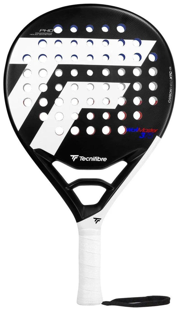 Tecnifibre Wall Master PDH 375 Padel Racket - Premium Carbon Fiber Paddle Tennis Racket for Advanced Players | Perfect for Competitive Matches & Training Sessions