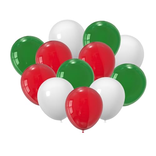 Red Dark Green White
