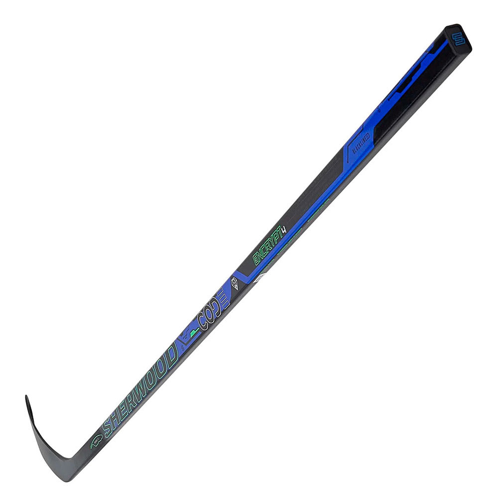 Sherwood CODE Encrypt 4 Senior Ice Hockey Stick - Lightweight Carbon Fiber Hockey Stick for Adults - Perfect for Competitive Play & Training Sessions