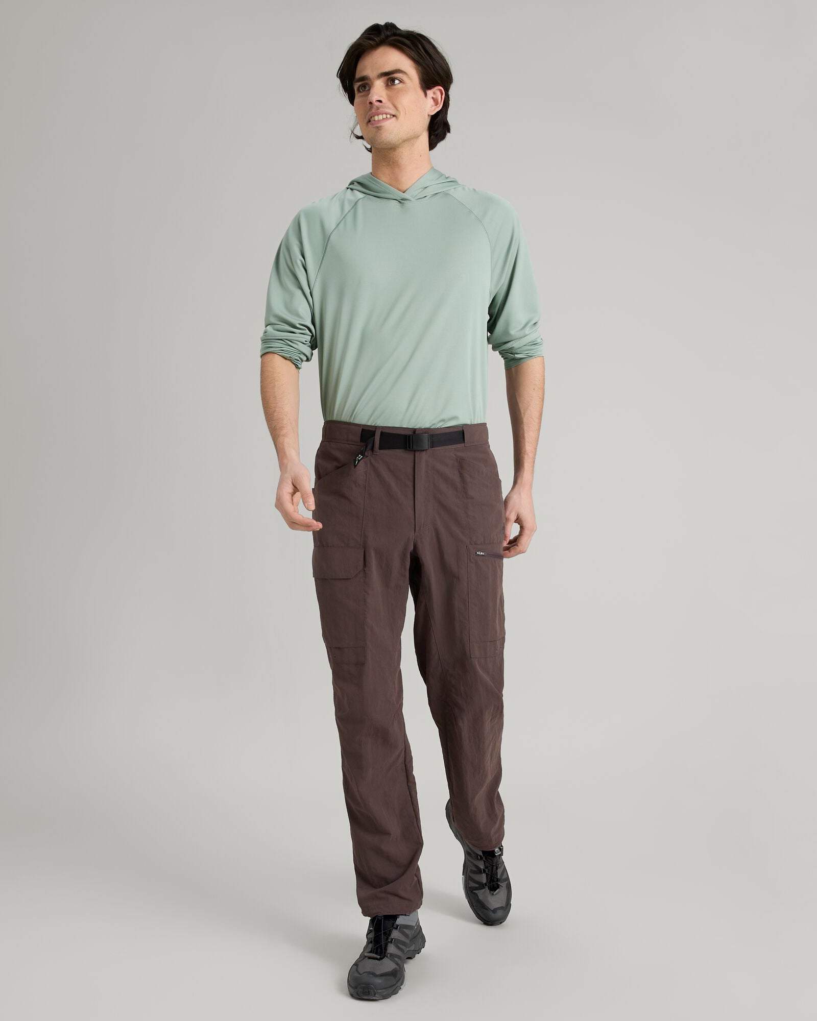 Men's EVRY Day Pants - Comfortable Stretch Chino Pants in Dark Quartz for Work, Travel & Casual Wear