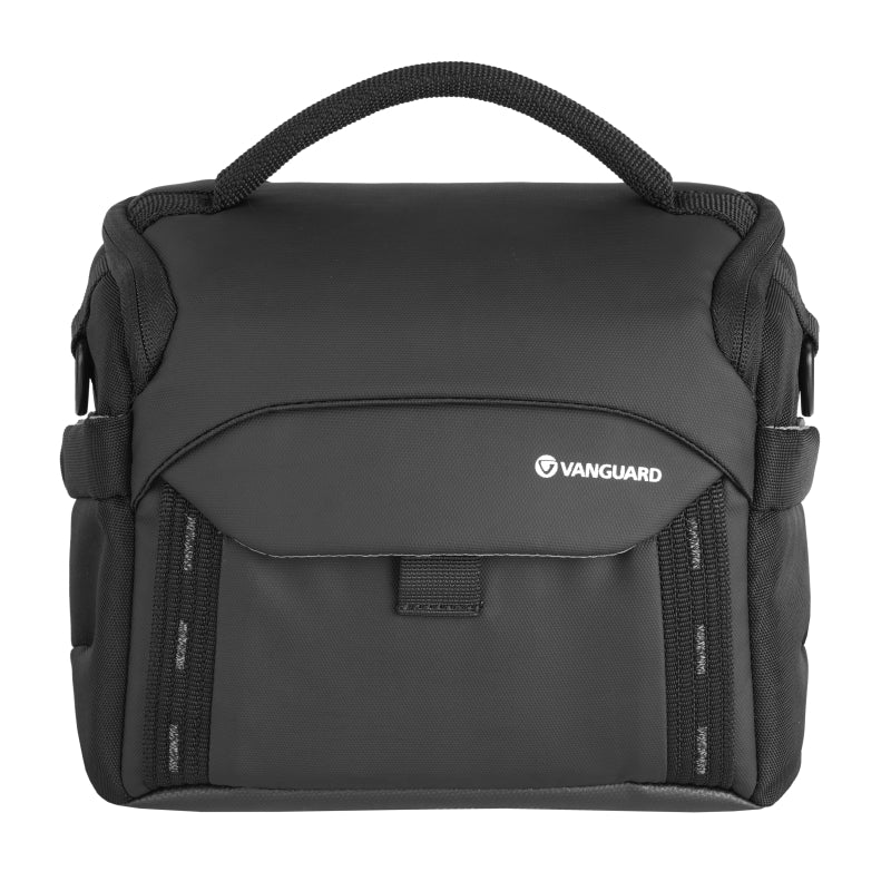 VEO 24M Black Camera Shoulder Bag - Waterproof DSLR/SLR Camera Case with Adjustable Strap for Photographers & Travel - Perfect for Outdoor Shooting, Travel Photography & Daily Use