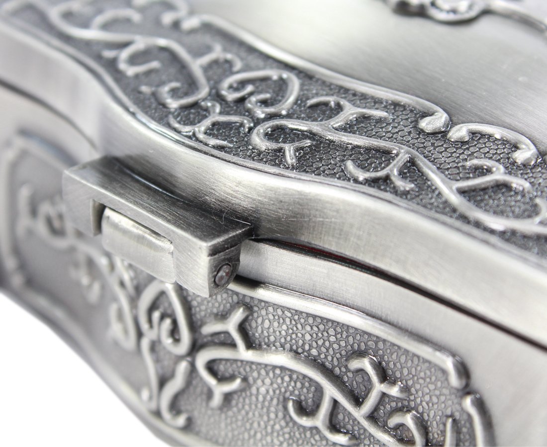 Irish Claddagh Jewelry Box - Elegant Gift Box for Necklaces, Rings & Earrings - Perfect for Wedding, Anniversary & Birthday Gifts