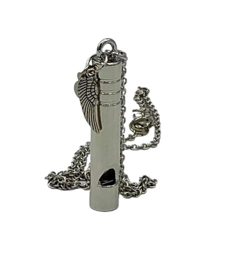 Whistle While You Work Necklace - 16 Inch Adjustable Chain for Safety, Emergency & Outdoor Activities | Perfect for Hiking, Camping, Running & Survival Gear