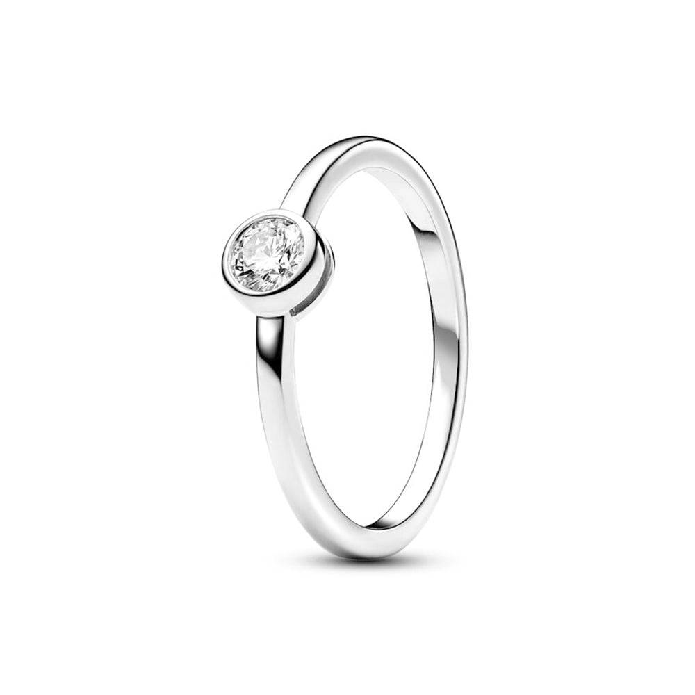 Lab Grown Diamond Bezel Promise Ring for Women - Dainty & Elegant 14K Gold Petite Ring for Engagement, Anniversary or Special Occasion Gifts