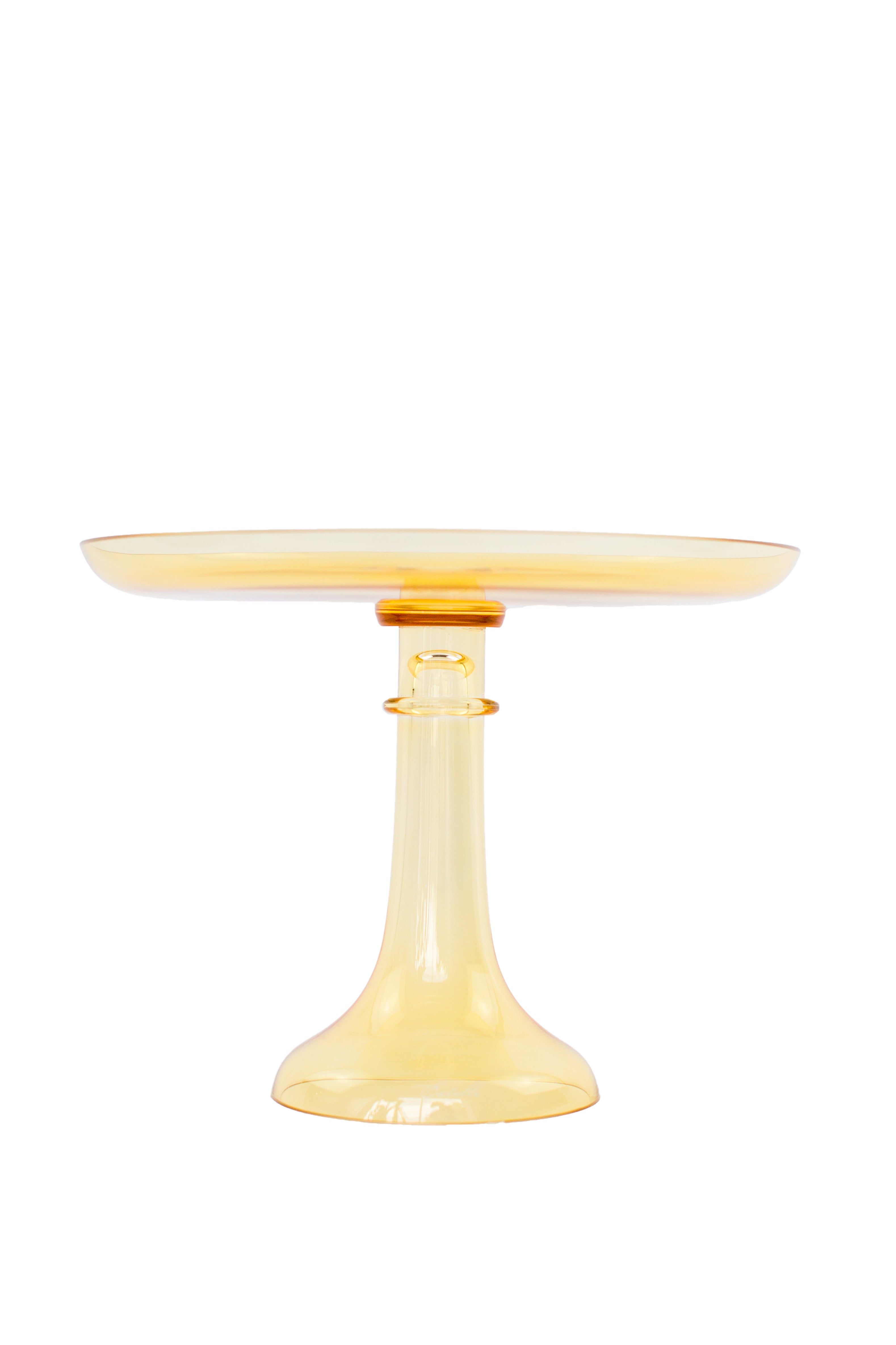 Estelle Yellow Cake Stand - Elegant Dessert Display for Weddings, Parties & Home Decor