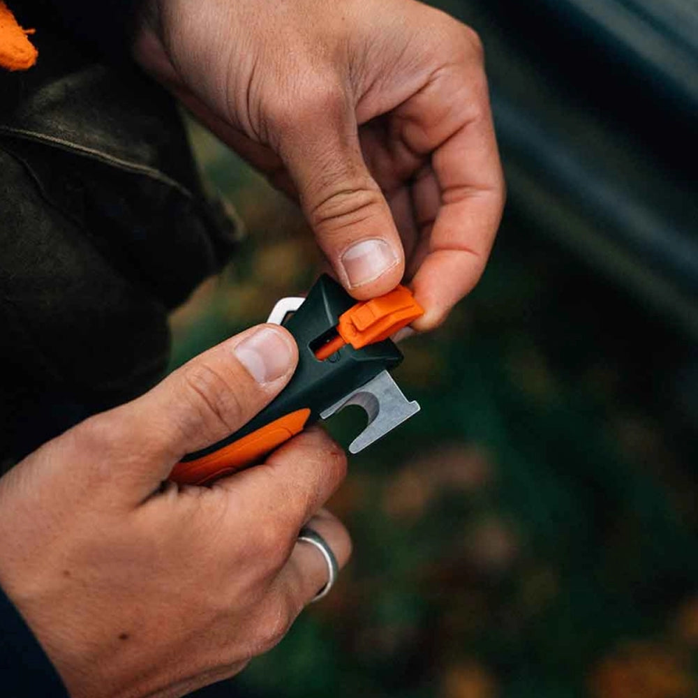 Opinel No.12 Explore Tick Remover Tool - Stainless Steel Outdoor Safety Hook for Camping, Hiking & Pet Care