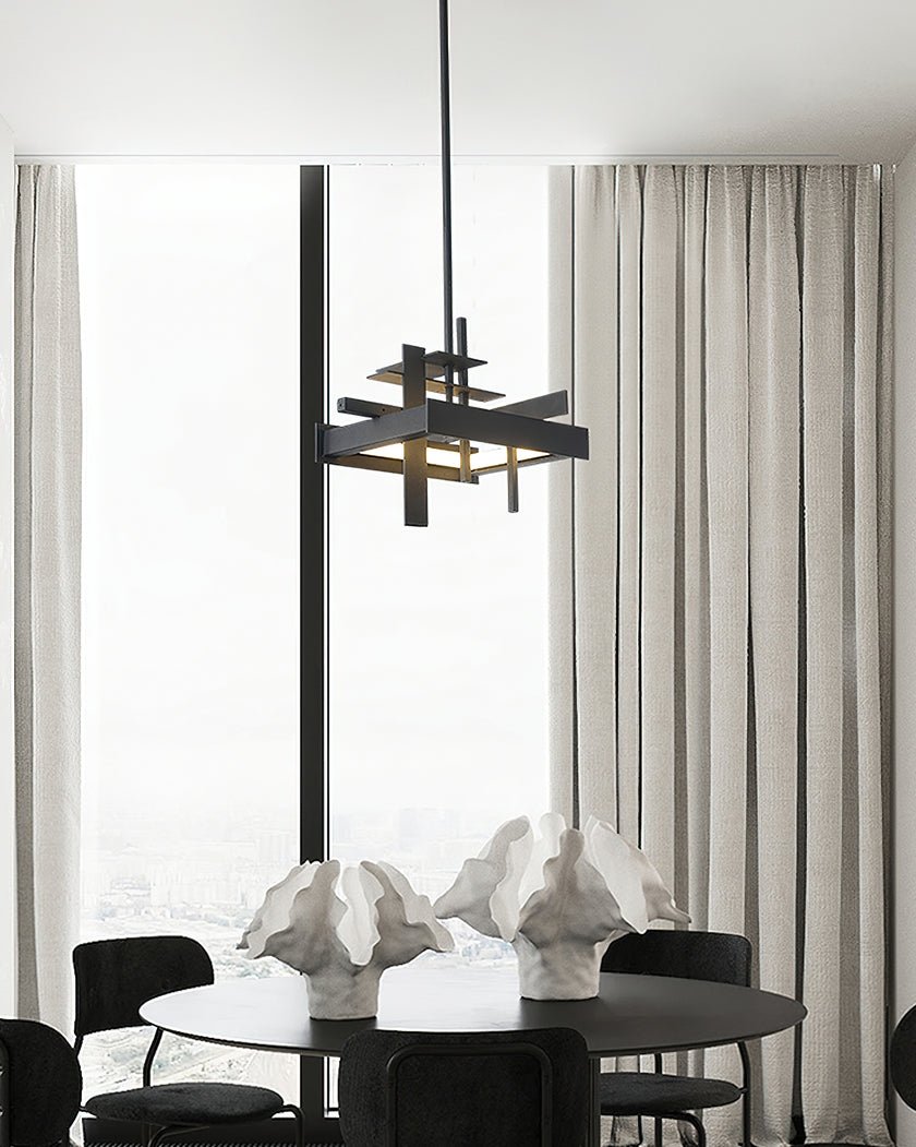Eithne Modern Planar Pendant Light - Sleek Scandinavian Style Hanging Lamp for Kitchen Island, Dining Room, or Bedroom Lighting