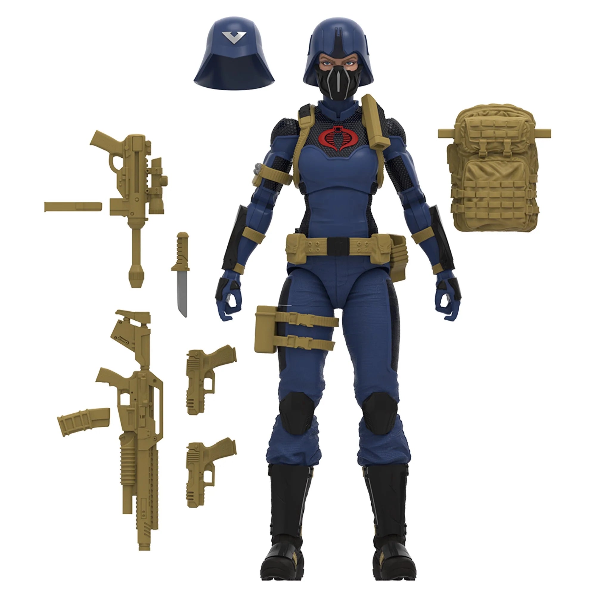 Cobra Valkyries G.I. Joe Classified Series 6-Inch Action Figure - Collectible Military Toy for Display & Play - Perfect for Fans, Collectors, and Cosplay Enthusiasts
