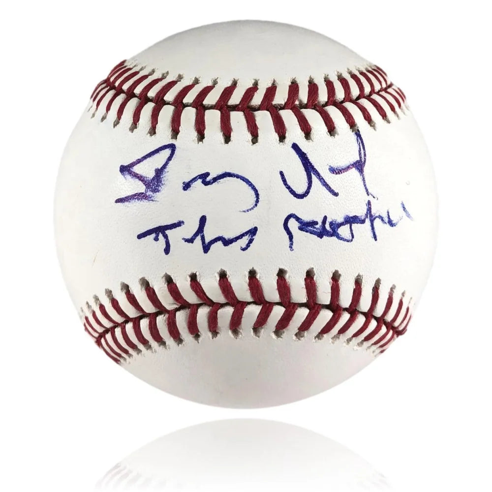 Dennis Quaid Autographed Rawlings OML Baseball - JSA Certified COA - Signed Parent Trap Rookie Collectible - Perfect for Baseball Memorabilia Collections & Movie Fan Gifts